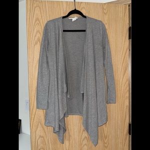 Cardigan asymmetrical